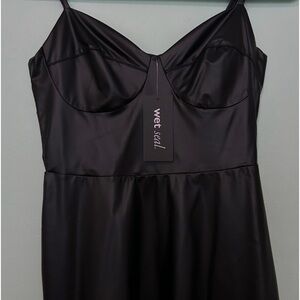 Vintage Y2K Wet Seal new black dress Size small 2000’s Fashion